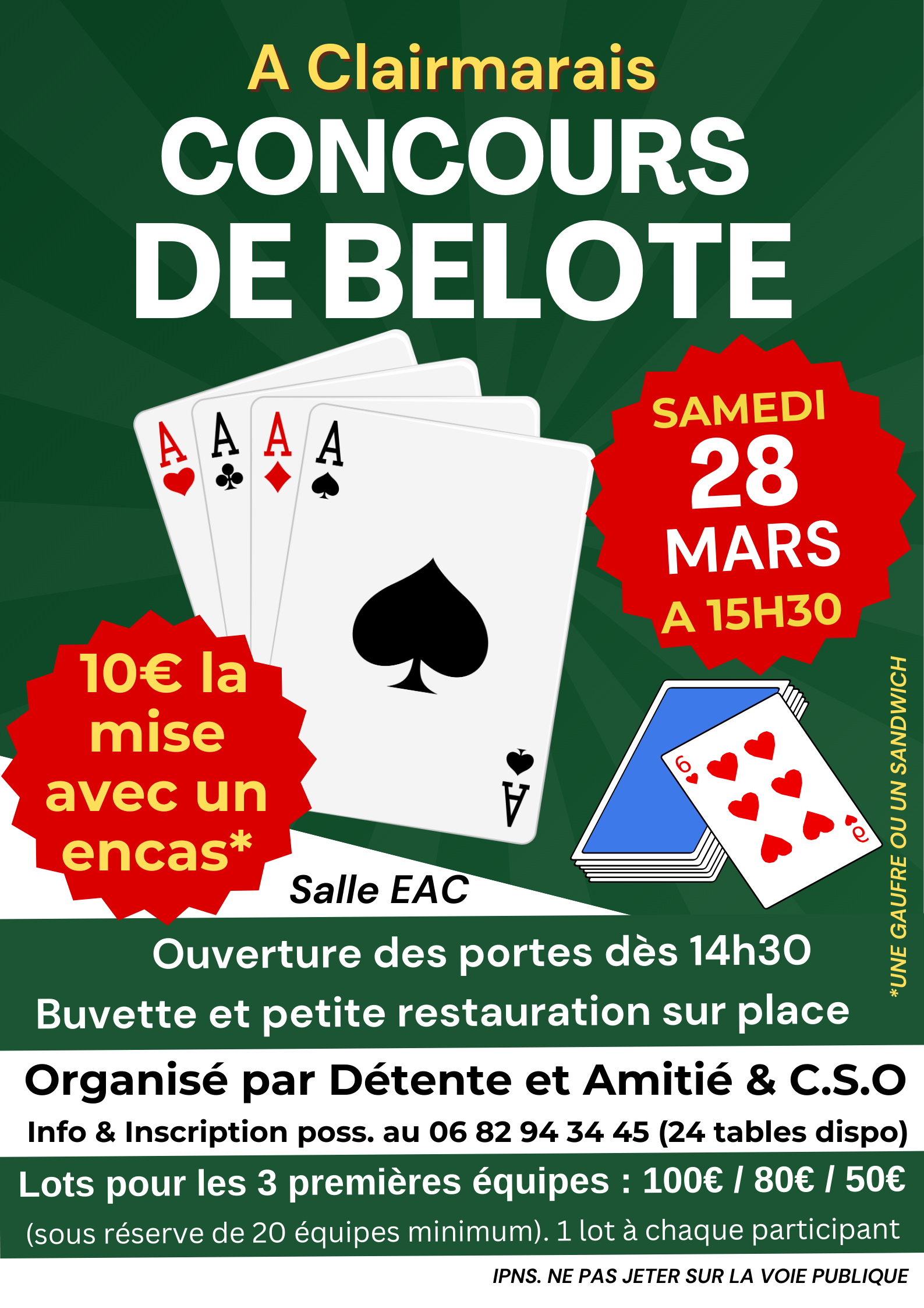Concours de belote