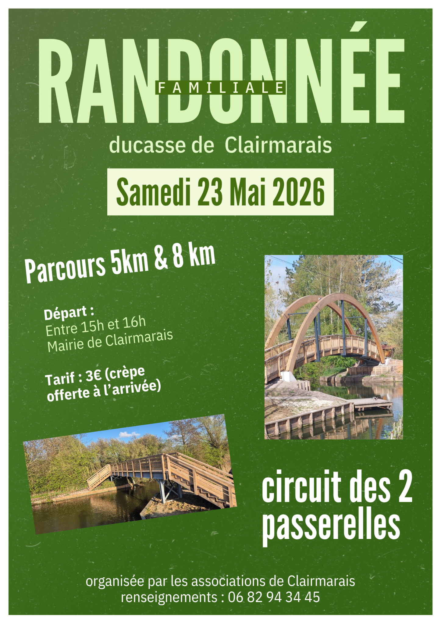 Marche des deux passerelles