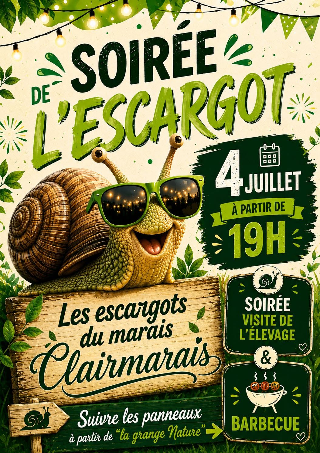 Soirée de l'escargot